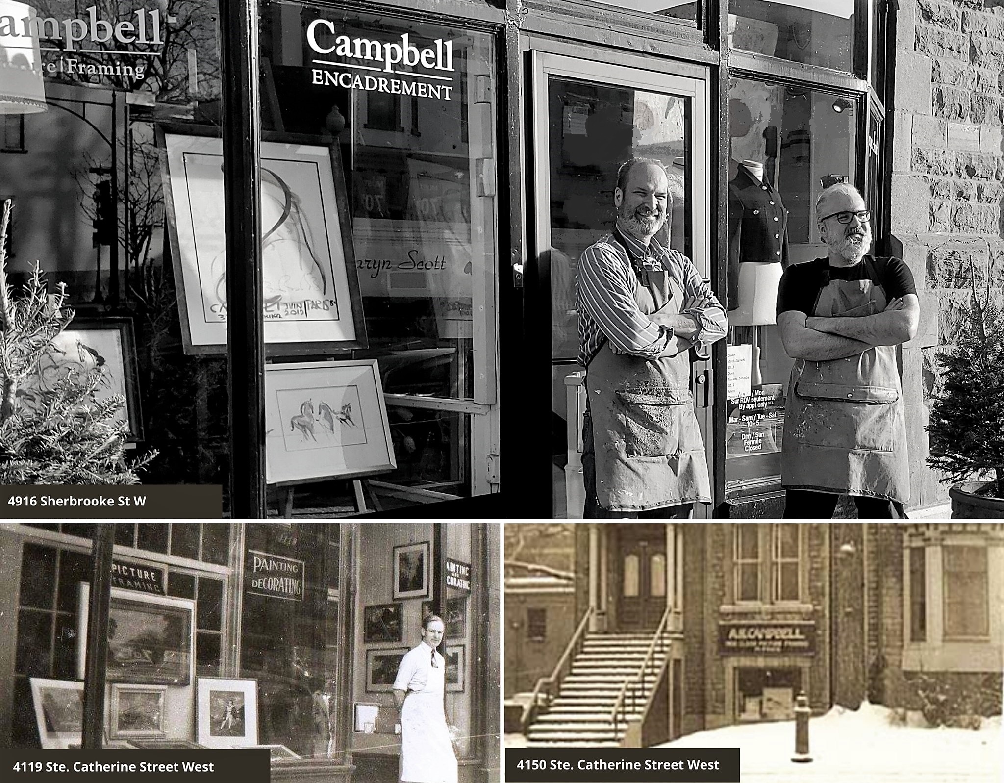 A picture of the Campbell Picture Framing logo
